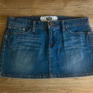 Denim Mini Skirt
